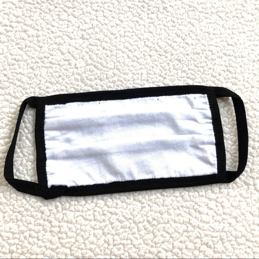 🔴 5 for $10 ONE Zenana Star Print Blue Face Mask - Picture 6 of 8